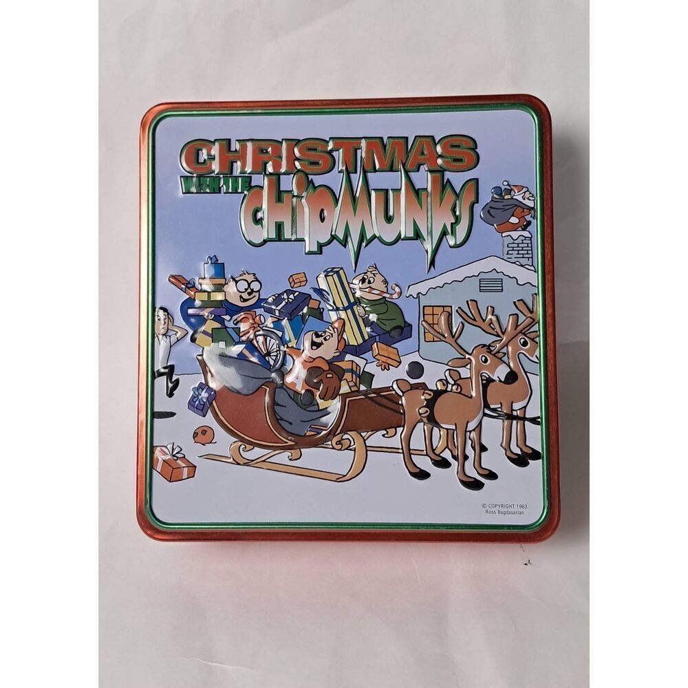 Christmas with the Chipmunks 2 CD Tin Set 2007PreOwned in Good Condition
